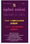 Aktualizace III/2 2025 - Zkon sttn sociln podpoe - kolektiv autor