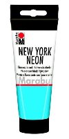 Marabu NEW YORK NEON fluorescenn Black Light barva - 100 ml, modr - neuveden