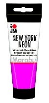 Marabu NEW YORK NEON fluorescenn Black Light barva - 100 ml, rov - neuveden