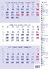 Tmsn kalend modr s poznmkami 2026 - nstnn kalend - 