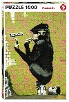 Puzzle Banksy: Roller Chimp 1000 dlk - neuveden