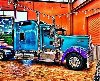 Diamantov malovn Nablskan truck 30x40cm - 