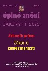 Aktualizace III/3 2025 Zkonk prce, zamstnanost - 
