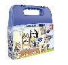 Puzzle v kufříku Bluey 4v1 - 