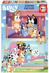 Dřevěné puzzle Bluey 2x25 dílků - 