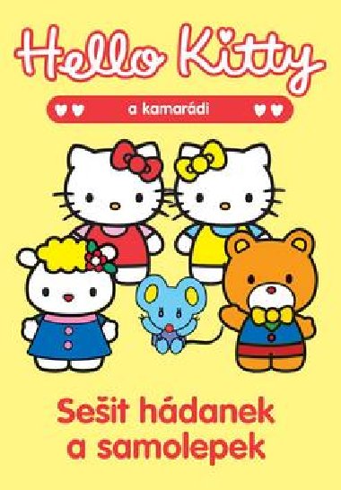 Hello kitty seit hdanek a samolepek - 