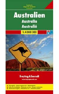 Austrálie 1:4 000 000 mapa fb - Freytag a Berndt
