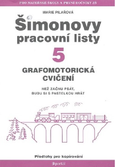 imonovy pracovn listy 5 - Marie Pilaov