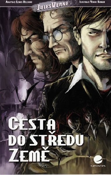 Cesta do středu Země - komiks - Jules Verne