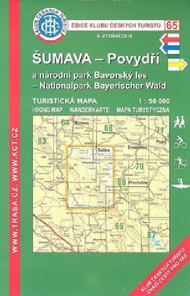 Kt 65 umava povyd 1:50 000 - 