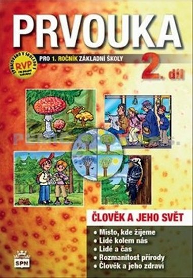 Prvouka pro 1.ronk zkladn koly 2. dl - Milana echurov; Ladislav Podrouek