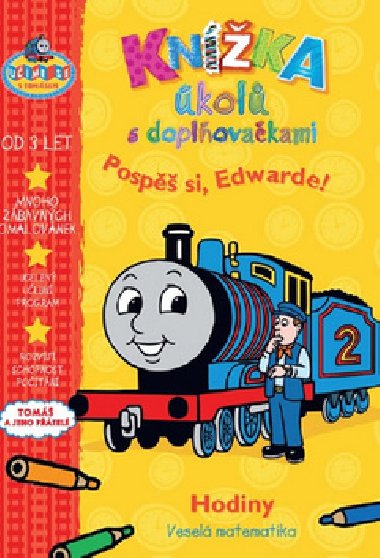 Knka kol s doplovaklami hodiny posp si, edwarde - 