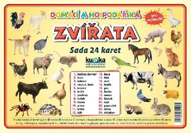 Domc a hospodsk zvata sada 24 karet - Kupka
