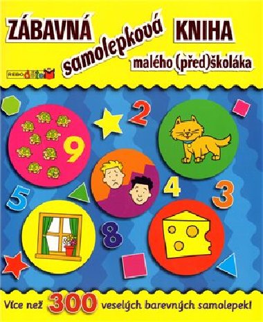 Zbavn samolepkov kniha malho pedkolka - 