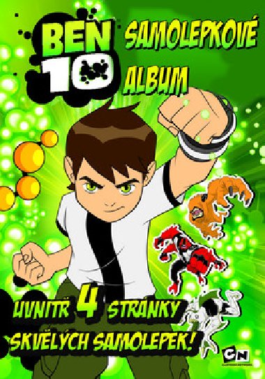 Ben 10 samolepkové album - 