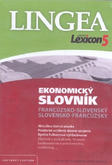 Lexicon5 ekonomick slovnk franczsko-slovensk slovensko-franczsky - 