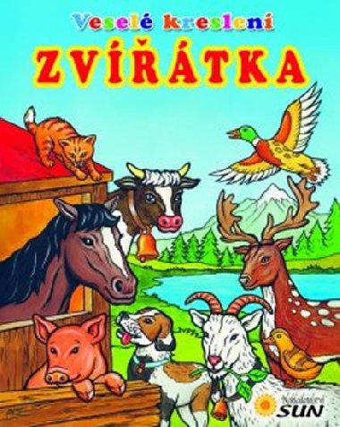 Vesel kreslen zvtka - omalovnka - 