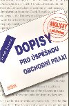 Dopisy pro spnou obchodn praxi - Jan M칻an
