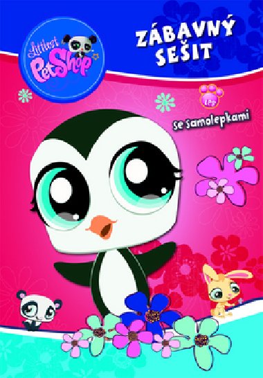 Littlest pet shop zbavn seit se samolepkami - neuveden