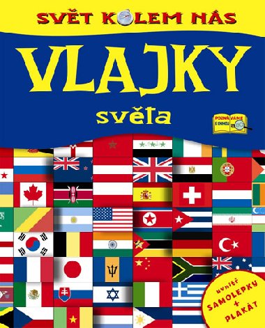 Vlajky - Uvnit samolepky + plakt - Rebo