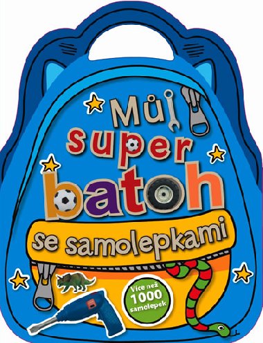 Mj super batoh se samolepkami - 