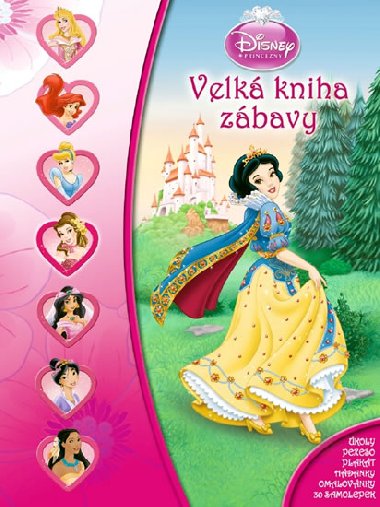 Princezny - Velk kniha zbavy - Walt Disney