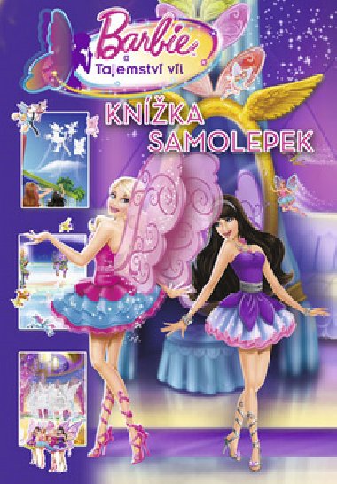 Barbie tajemstv vl knka samolepek - 