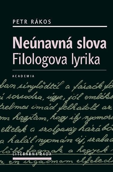Nenavn slova - Petr Rkos
