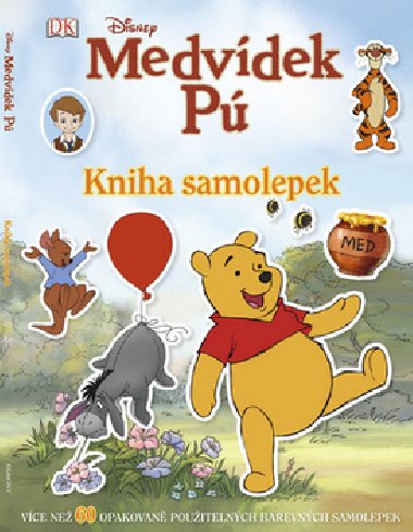 Medvdek p kniha samolepek - Walt Disney