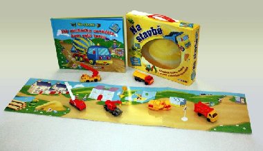 Na stavb - ten, hran v kufku - 