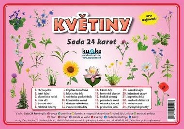 Květiny - Sada 24 karet - Kupka Petr a kolektiv