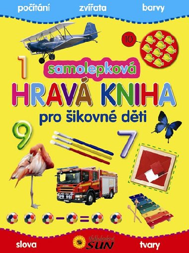 Samolepkov hrav kniha pro ikovn dti - 