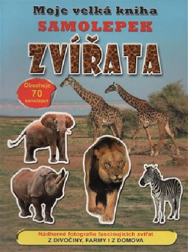 Zvata - Moje velk kniha samolepek - 