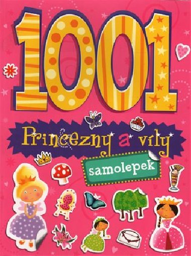 1001 samolepek – Princezny a vly - 