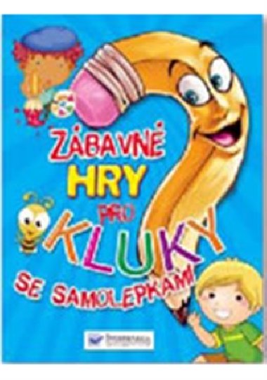 Zbavn hry pro kluky se samolepkami - 