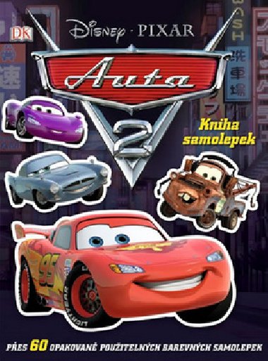 Auta 2 - Kniha samolepek - 
