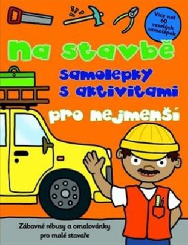 Na stavb samolepky s aktivitami pro nejmen - 
