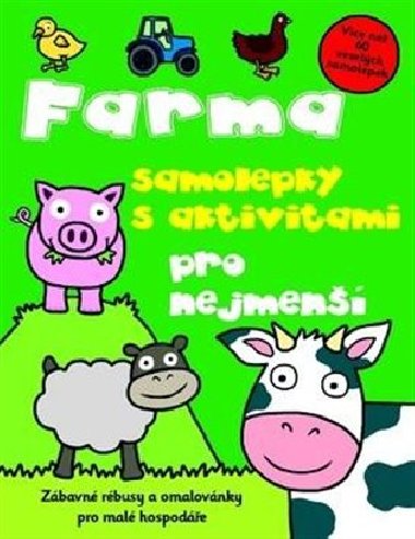 Farma samolepky s aktivitami pro nejmen - 