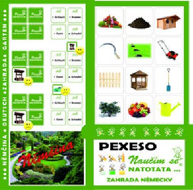 Pexeso Natotata Zahrada nmecky - Blanka Dittrichov