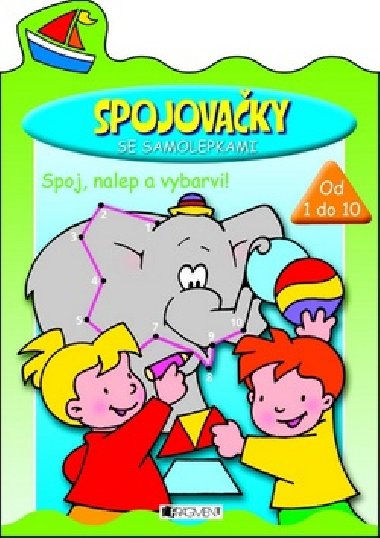 Spojovaky se samolepkami (zelen) - 
