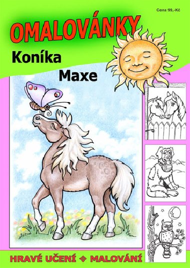 Omalovnky konka maxe - 
